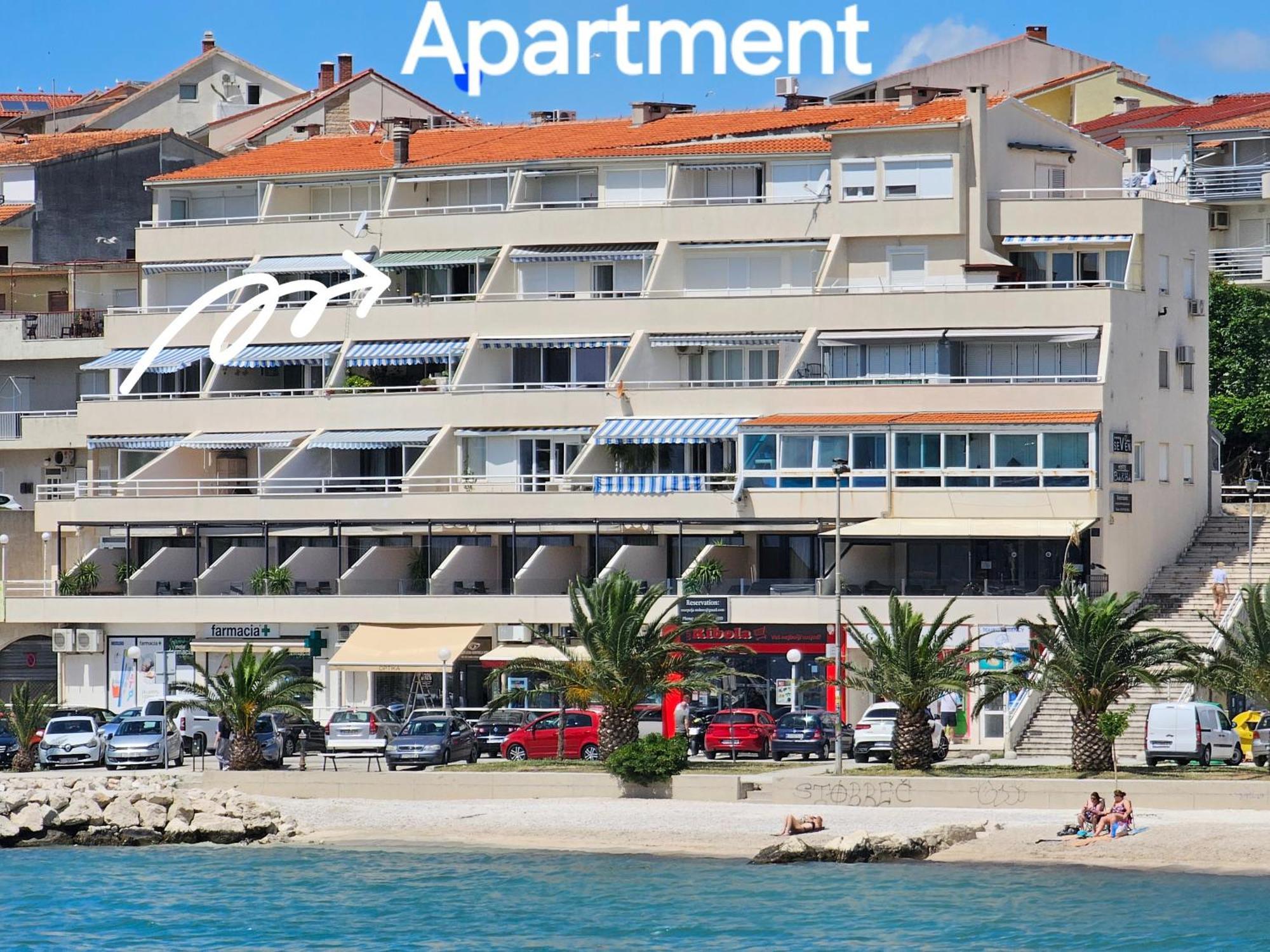 Apartment With A Magical View Split Bagian luar foto